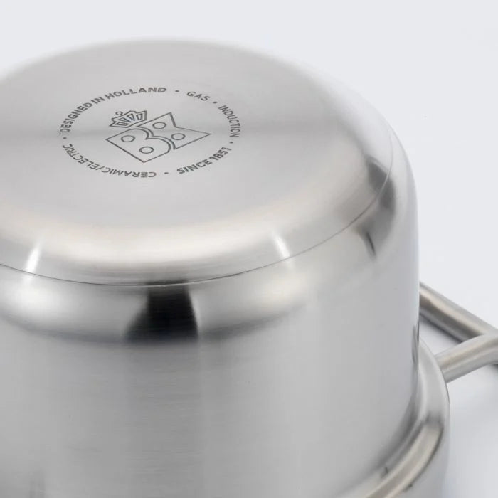 BK Q-linair Master pannenset - 12 delig - RVS