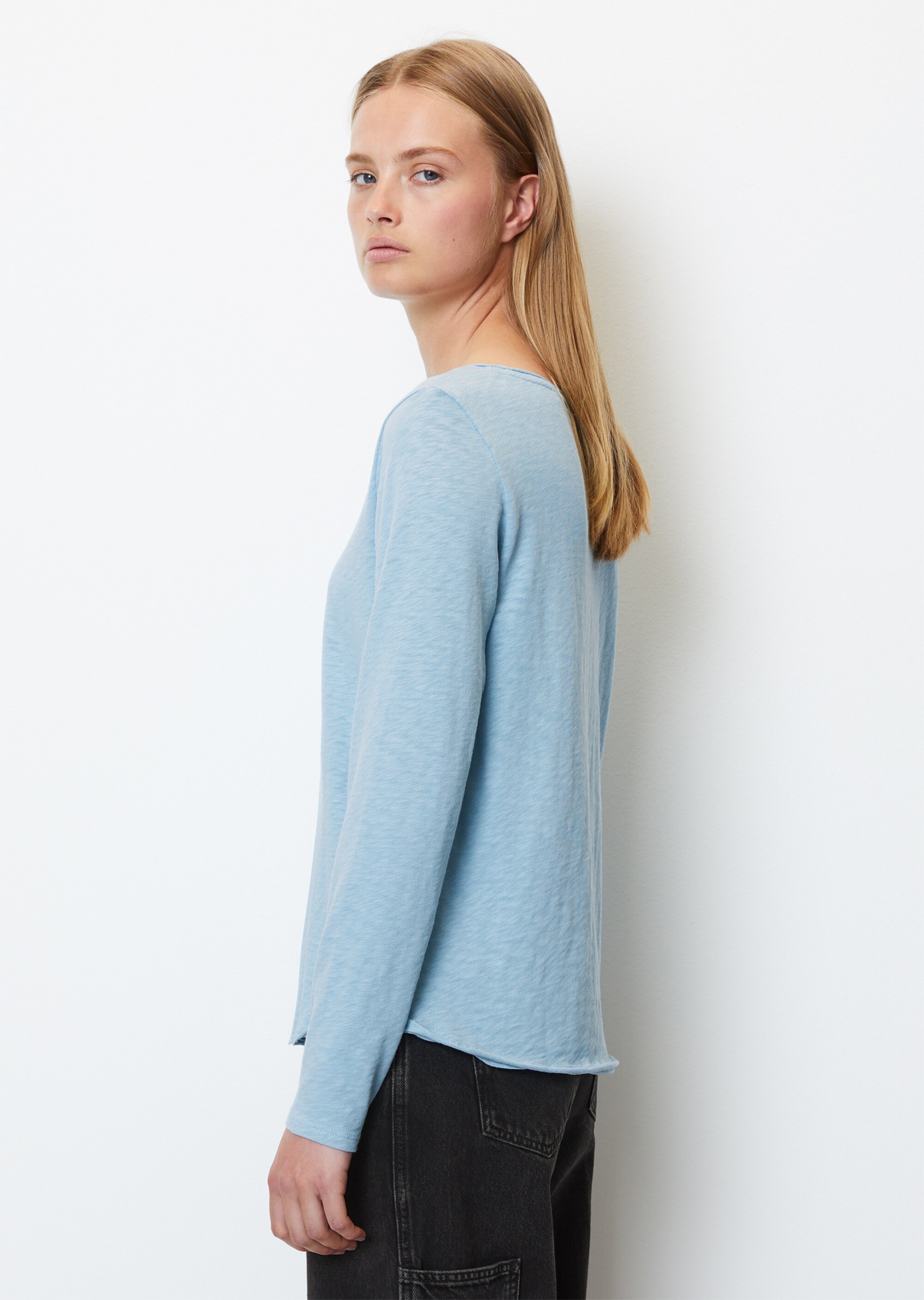 DfC Longsleeve regular aus Heavy-Slub-Jersey