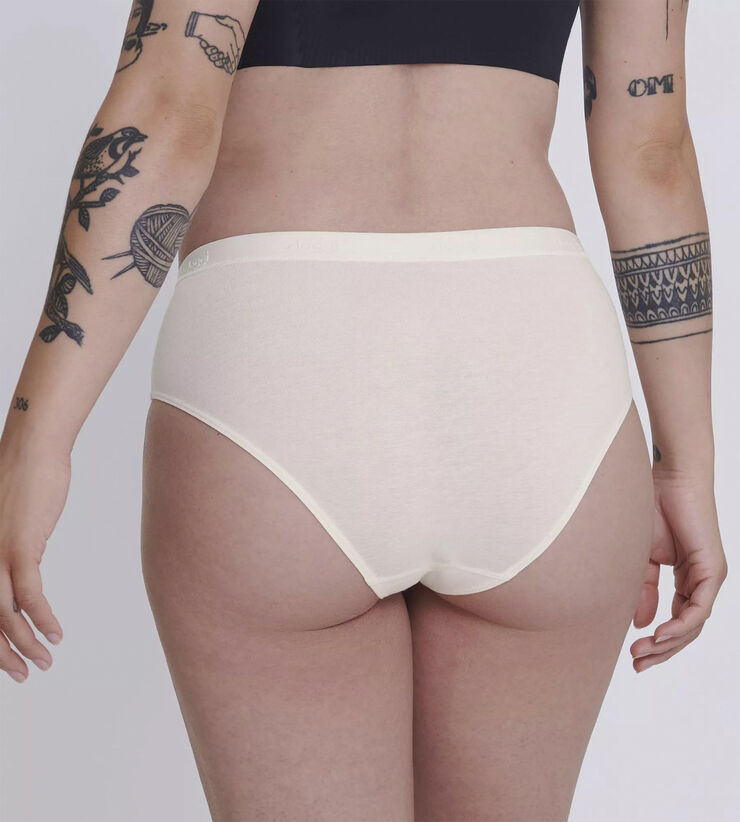 Sloggi sloggi GO Casual Midi 2P Silk white