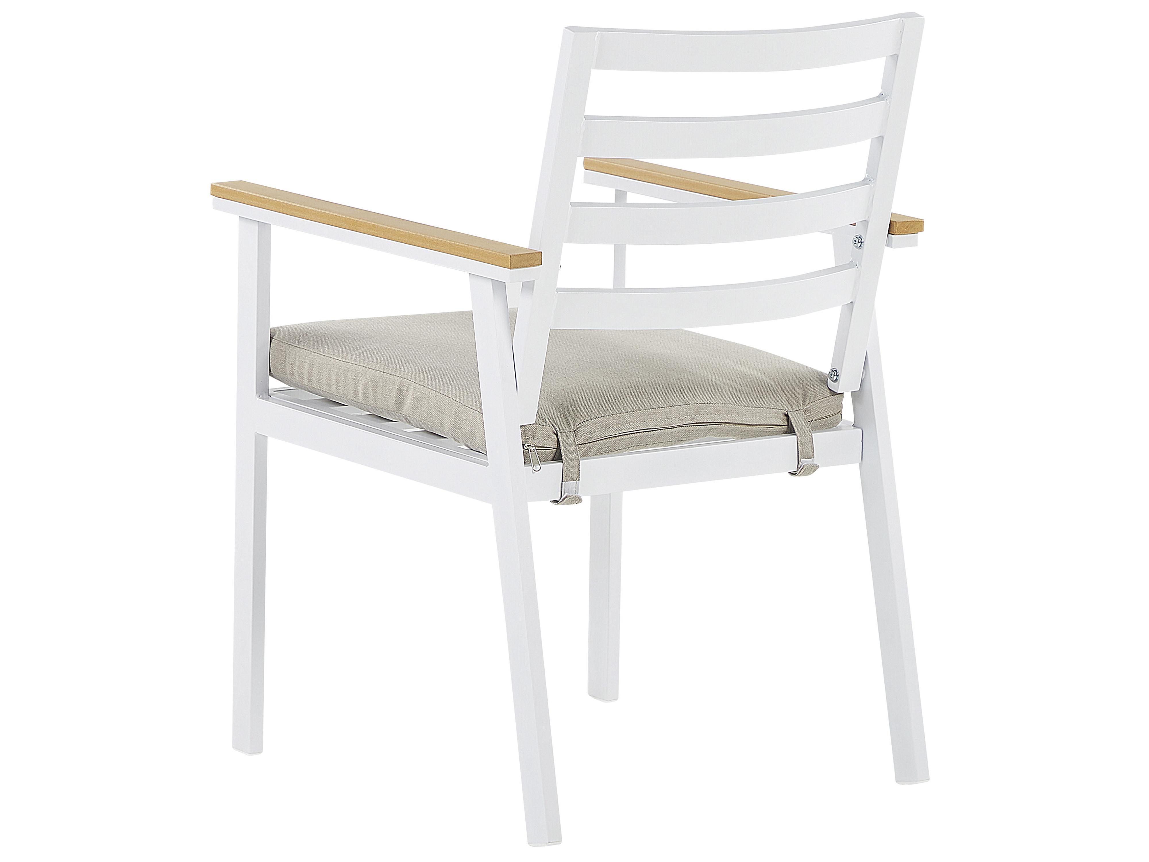 Tuinset 4-zits CAVOLI met kussens Metaal Beige