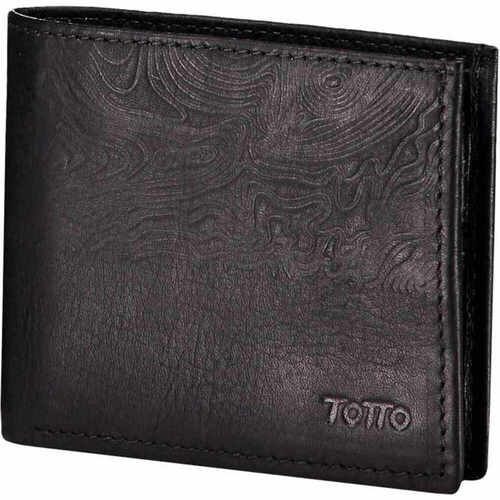 Totto - Cartera cuero Maxi Negro