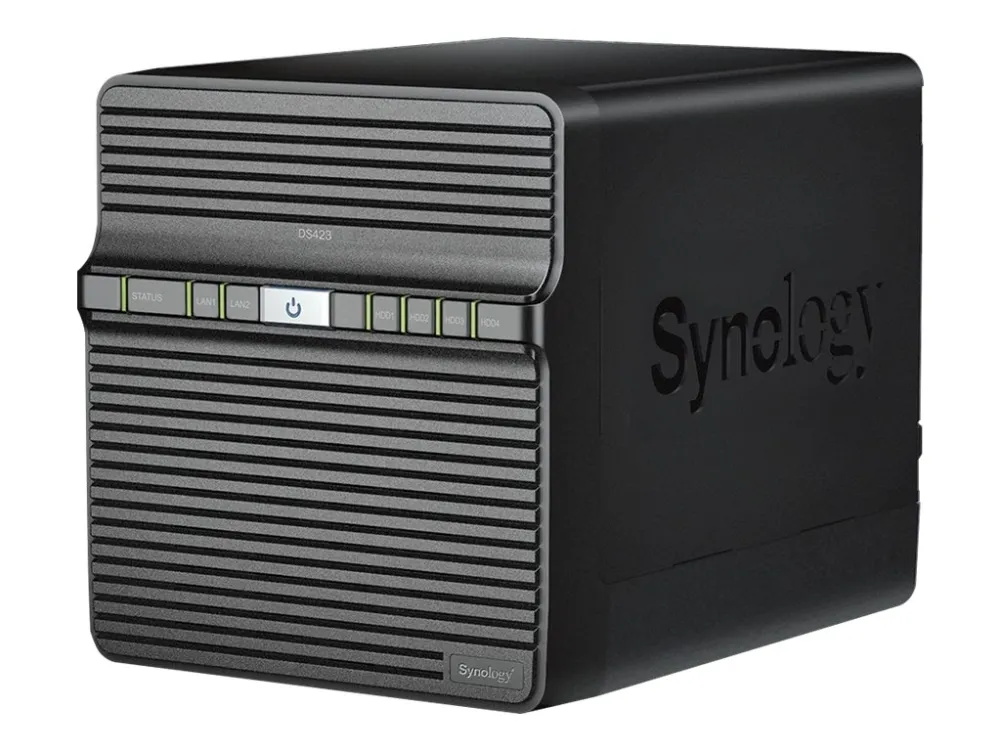 Synology Disk Station DS423 - NAS-server - 4 bays - SATA 6Gb/s - RAID JBOD, 0, 1, 5, 6, 10 - RAM 2 GB - Gigabit Ethernet - iSCSI support