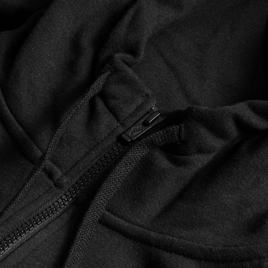 Nike Sweat à Capuche NSW Club - Noir/Blanc