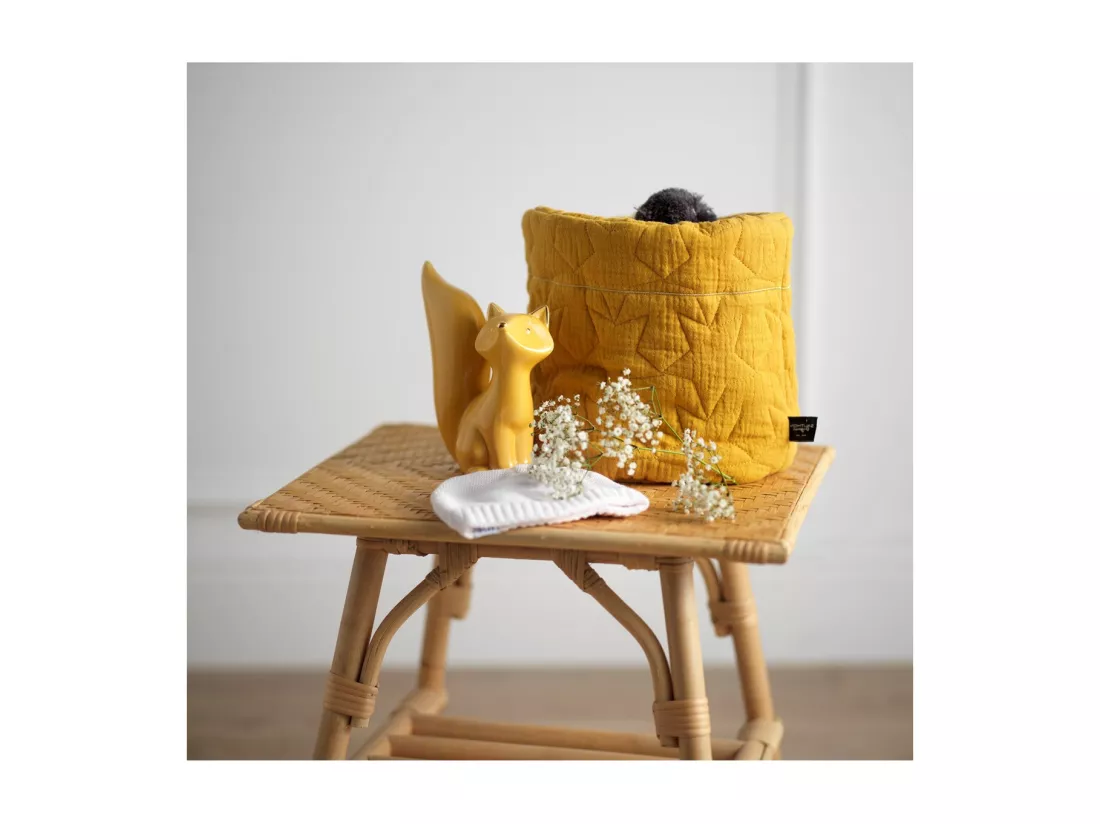 Panière en coton