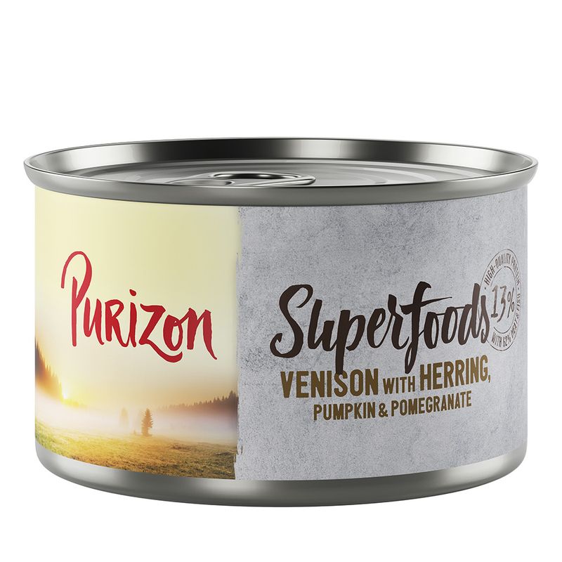 Purizon Superfoods 6 x 140 g ✓ pas cher