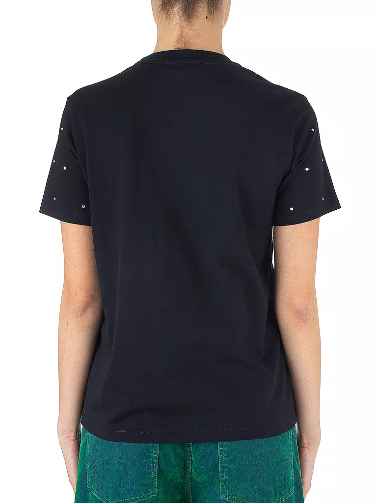 MSGM T-Shirt schwarz