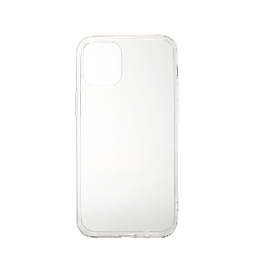 iPhone 12 Mini Gummi Case Hülle Slim Design 1.0 mm - Transparent
