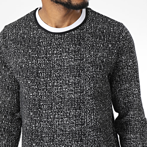 Pull Mueller Noir Blanc