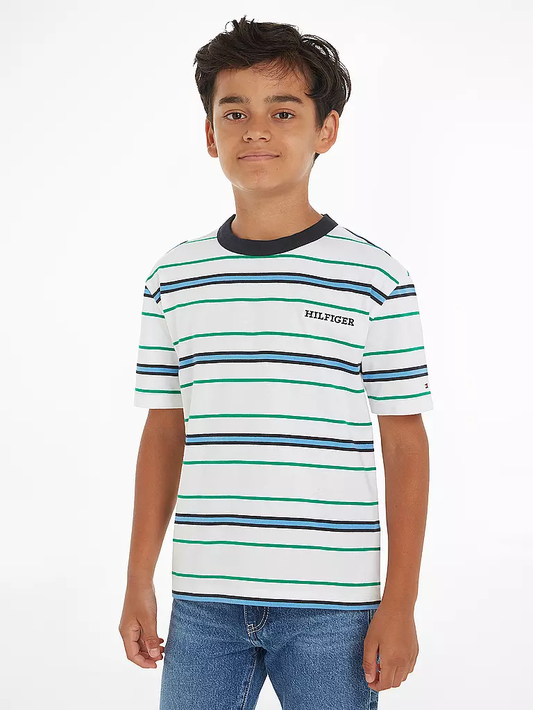 TOMMY HILFIGER Jungen T-Shirt grün