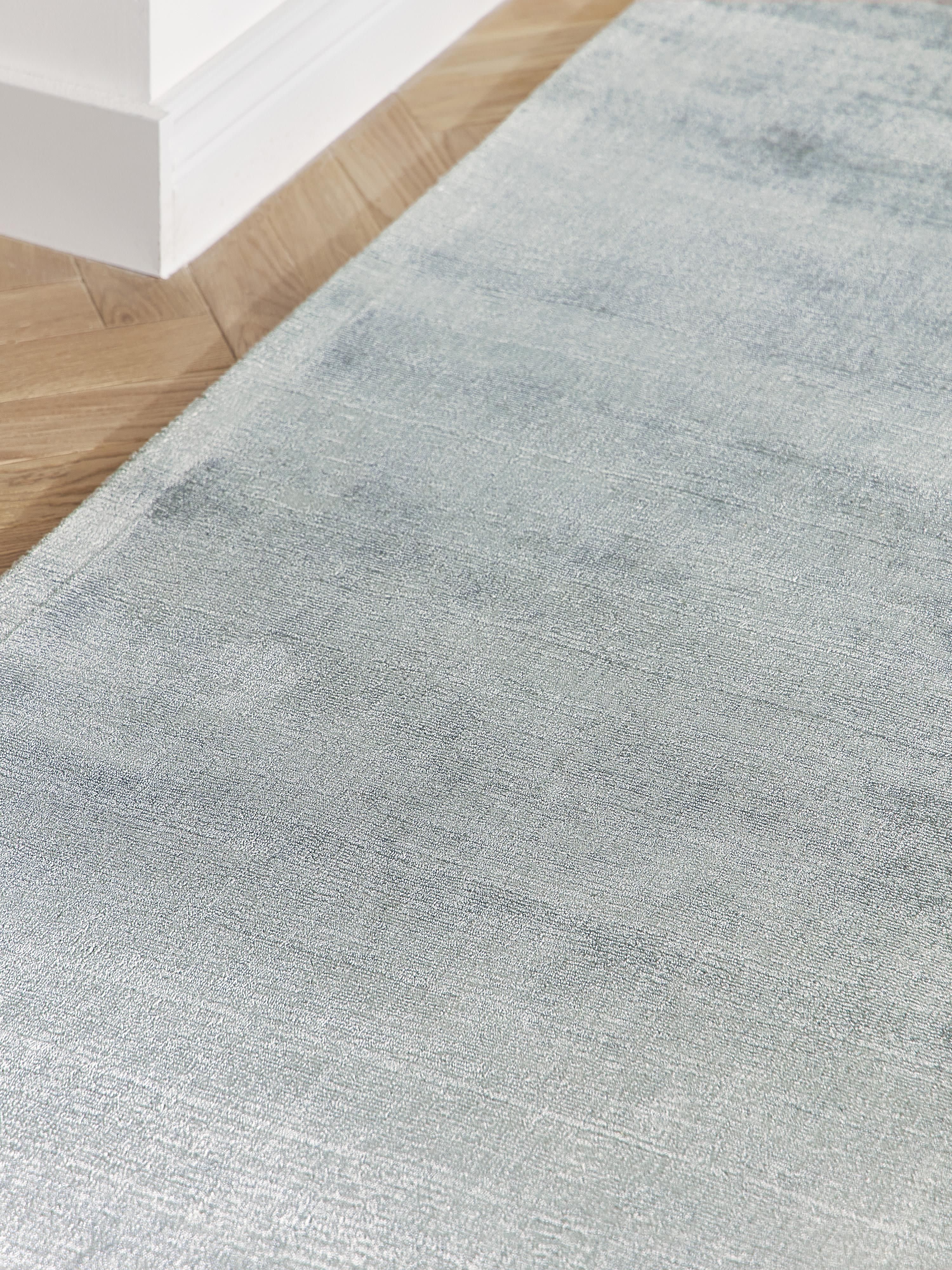 Handgeweven viscose loper Jane