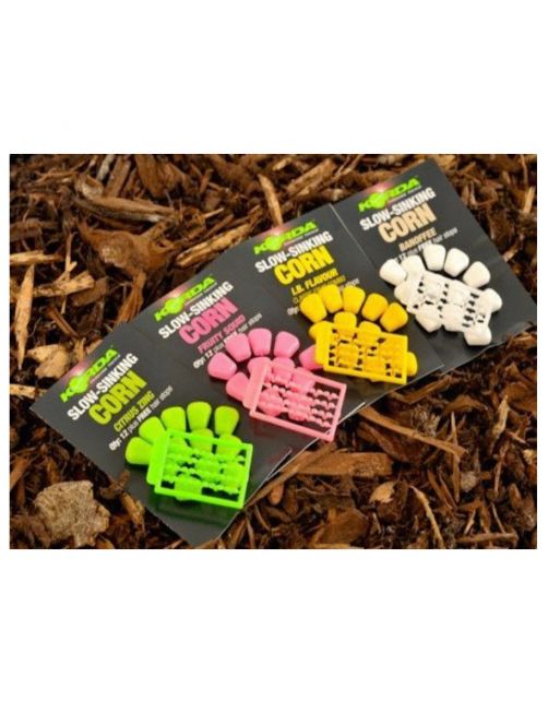 Korda Slow Sinking Corn - Aas - 12 stuks I.B. Yellow