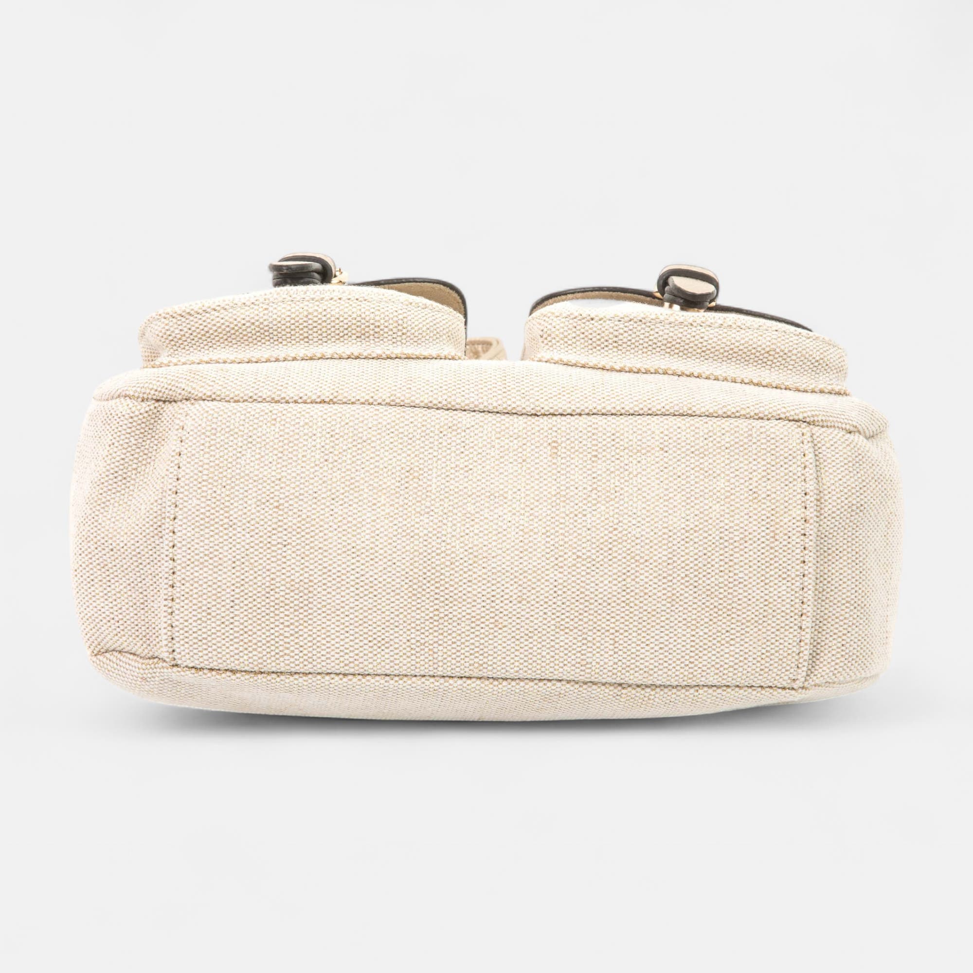 Sac bandoulière beige