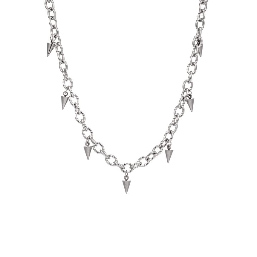 Lilafey - Stud roestvrijstalen choker