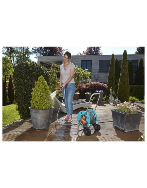 Gardena Slangenwagen Aquaroll 13 Mm S Incl Slang - Slanghaspel - 20 m