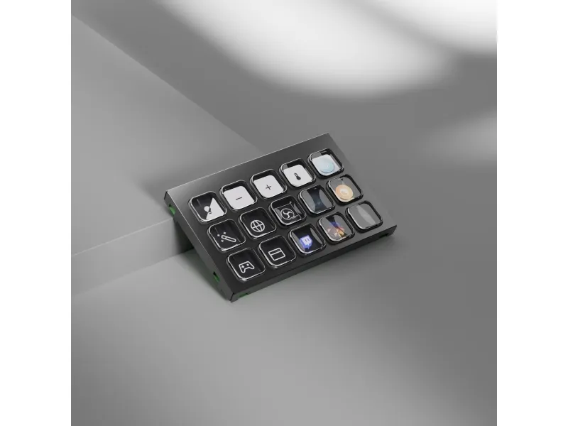 Elgato Stream Deck, Sort, 15 knapper, 107 mm, 20 mm, 70 mm, 115 g