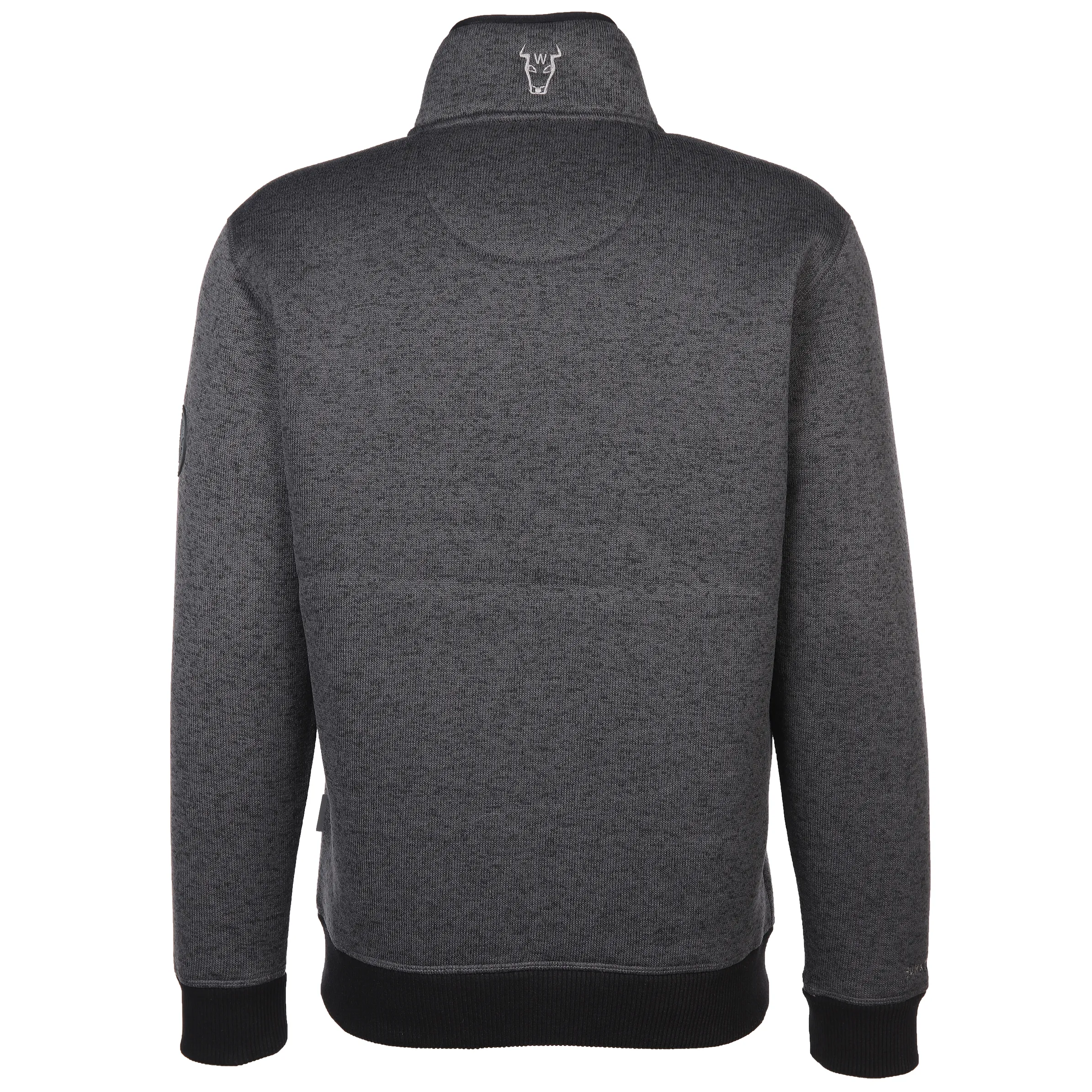 Herren Strickfleece Arbeitsjacke