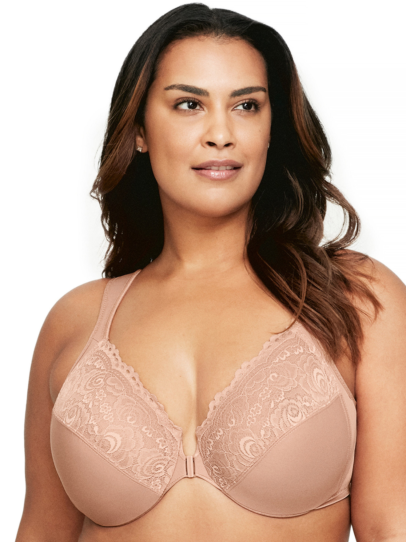 Soutien-gorge agrafé devant