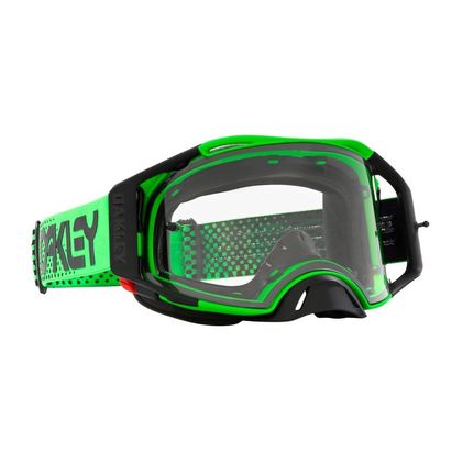 Masque cross Oakley AIRBRAKE MX MOTO GREEN ECRAN CLAIR 2024 - Vert