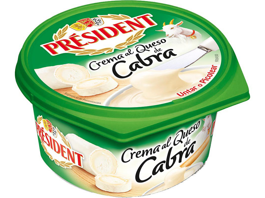 QUEIJO DE CABRA PRESIDENT CREME 125 G