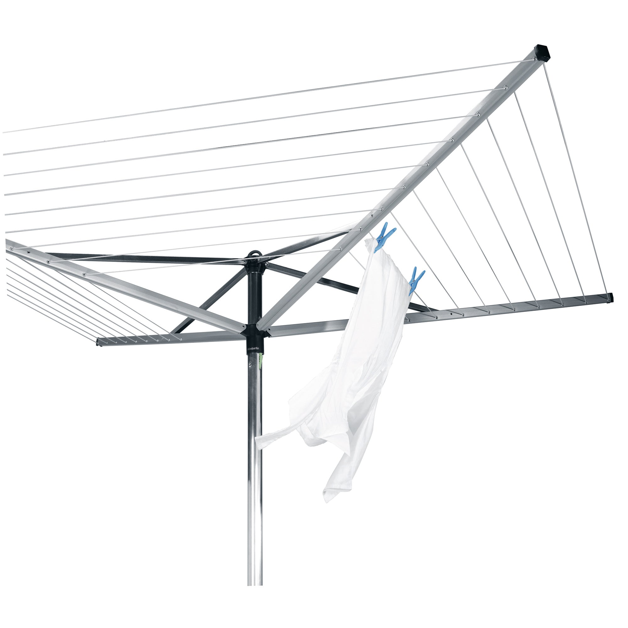 Brabantia Topspinner Droogmolen 50 m + Grondanker
