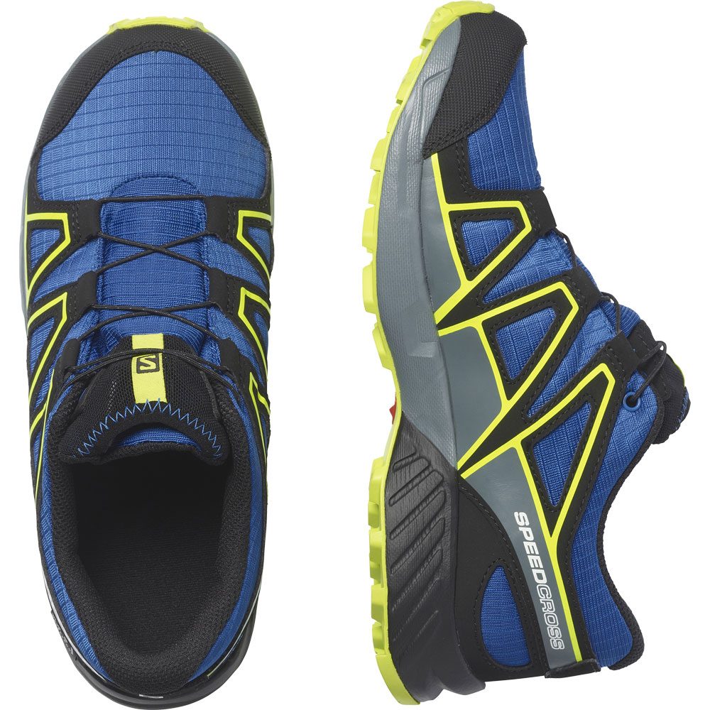 Salomon Speedcross Climasalomon™ Waterproof Trailrunningschuhe Kinder nautical blue
