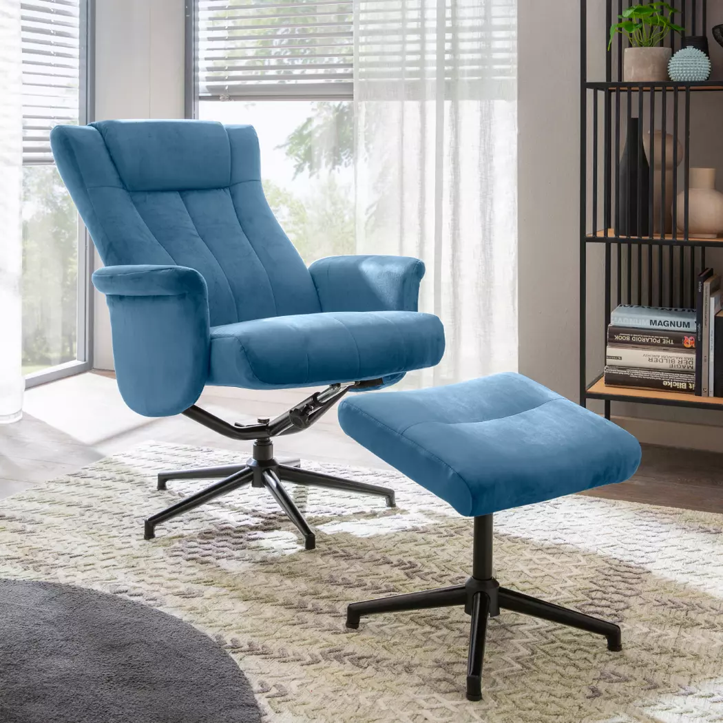 Sessel mit Hocker Linz