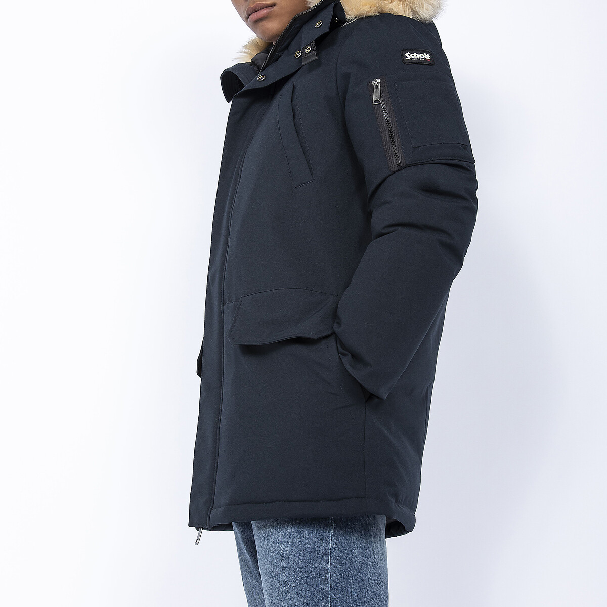 SCHOTT<br>Parka quente com capa Nelson
