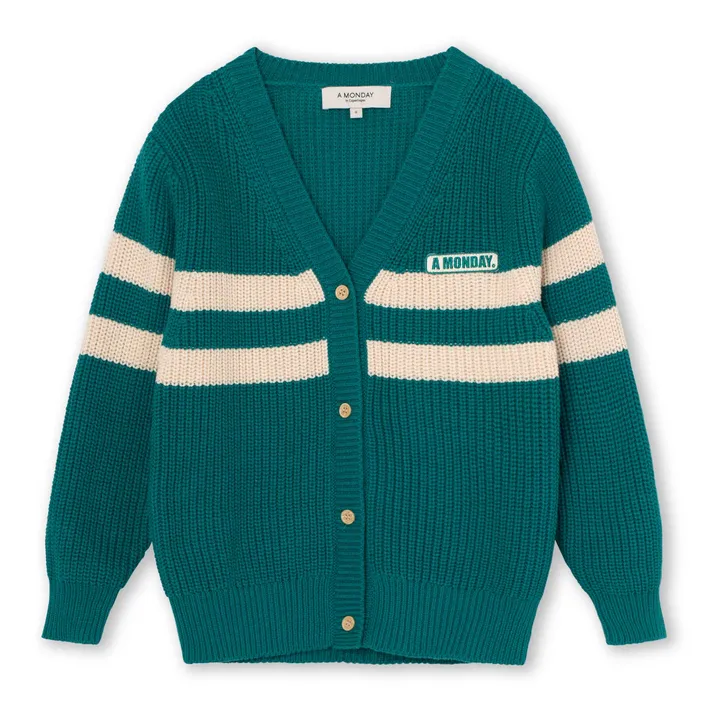 A Monday in Copenhagen Cardigan Dandy | Bleu canard