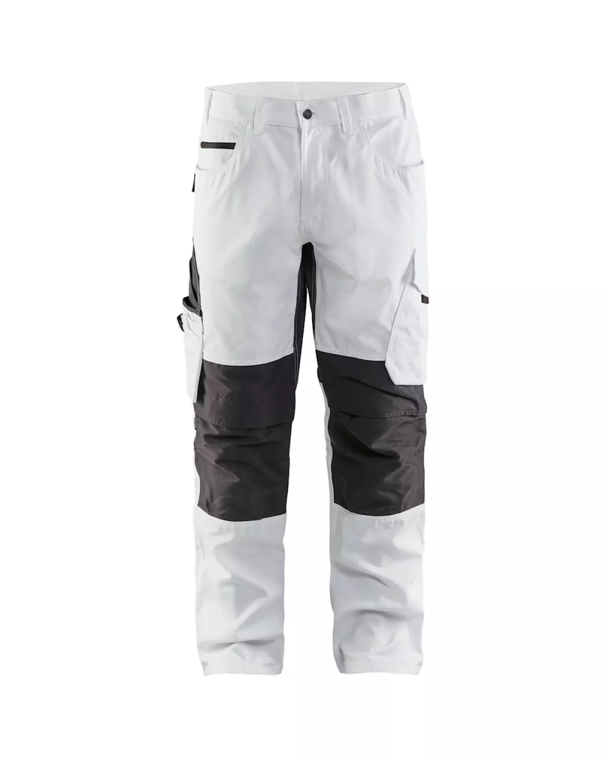 Blåkläder 1095 Schilderswerkbroek met stretch - Wit/Donkergrijs - 50