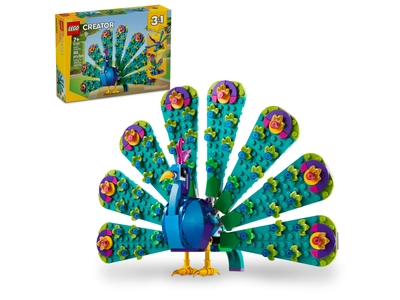 LEGO Exotische pauw (31157)