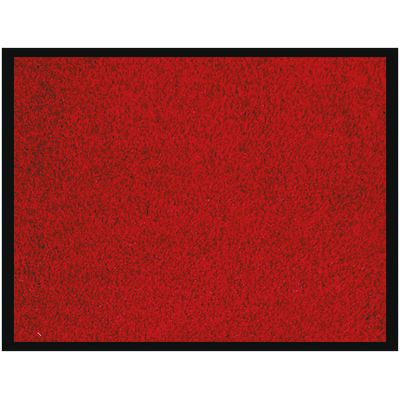 Tapis de sol absorbant RAINBOW - 60 x 90 cm - en polyamide - rouge