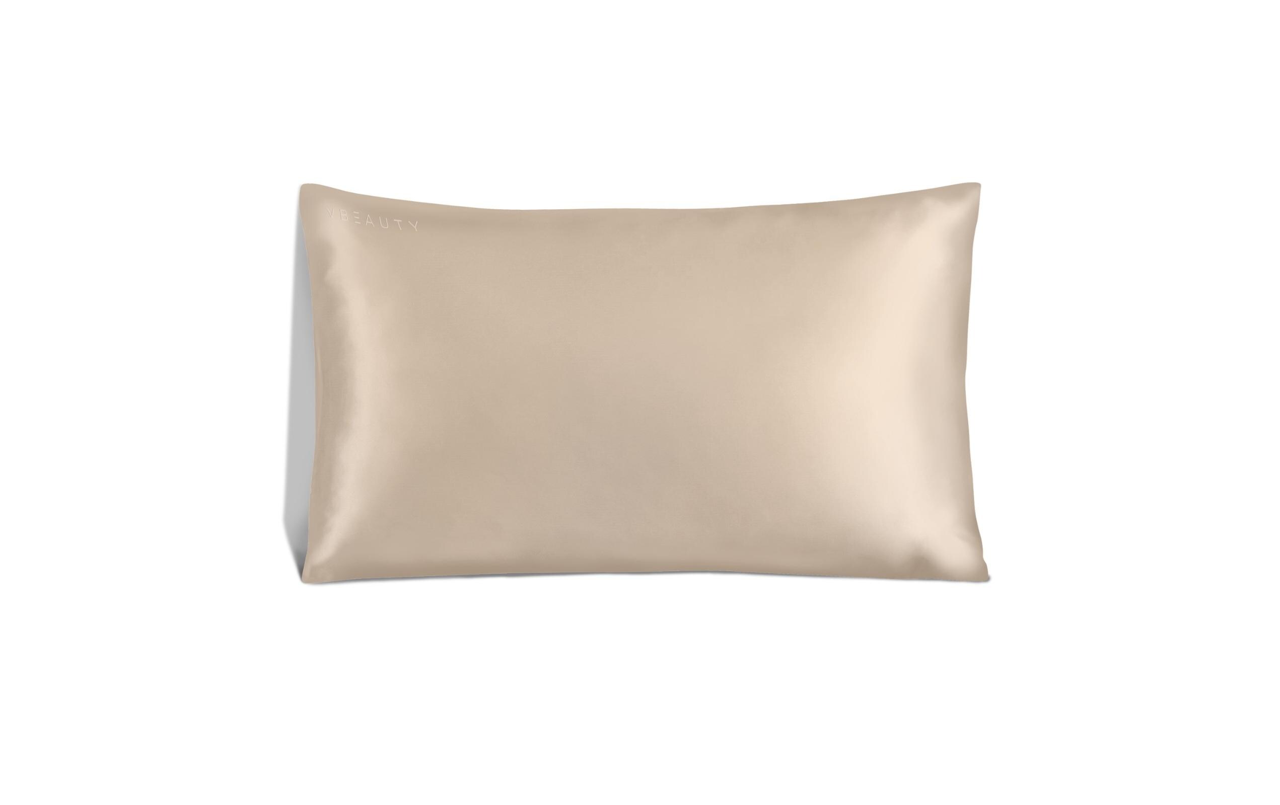Beauty Seidenkissen 65 x 100 cm – Champagner<br>Seidenkissenbezug aus 100% Seide