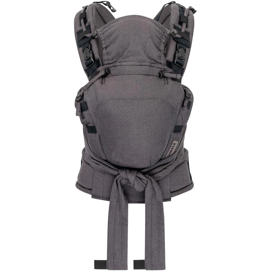 Hoppediz Babytrage Nabaca Basic-Set London grau