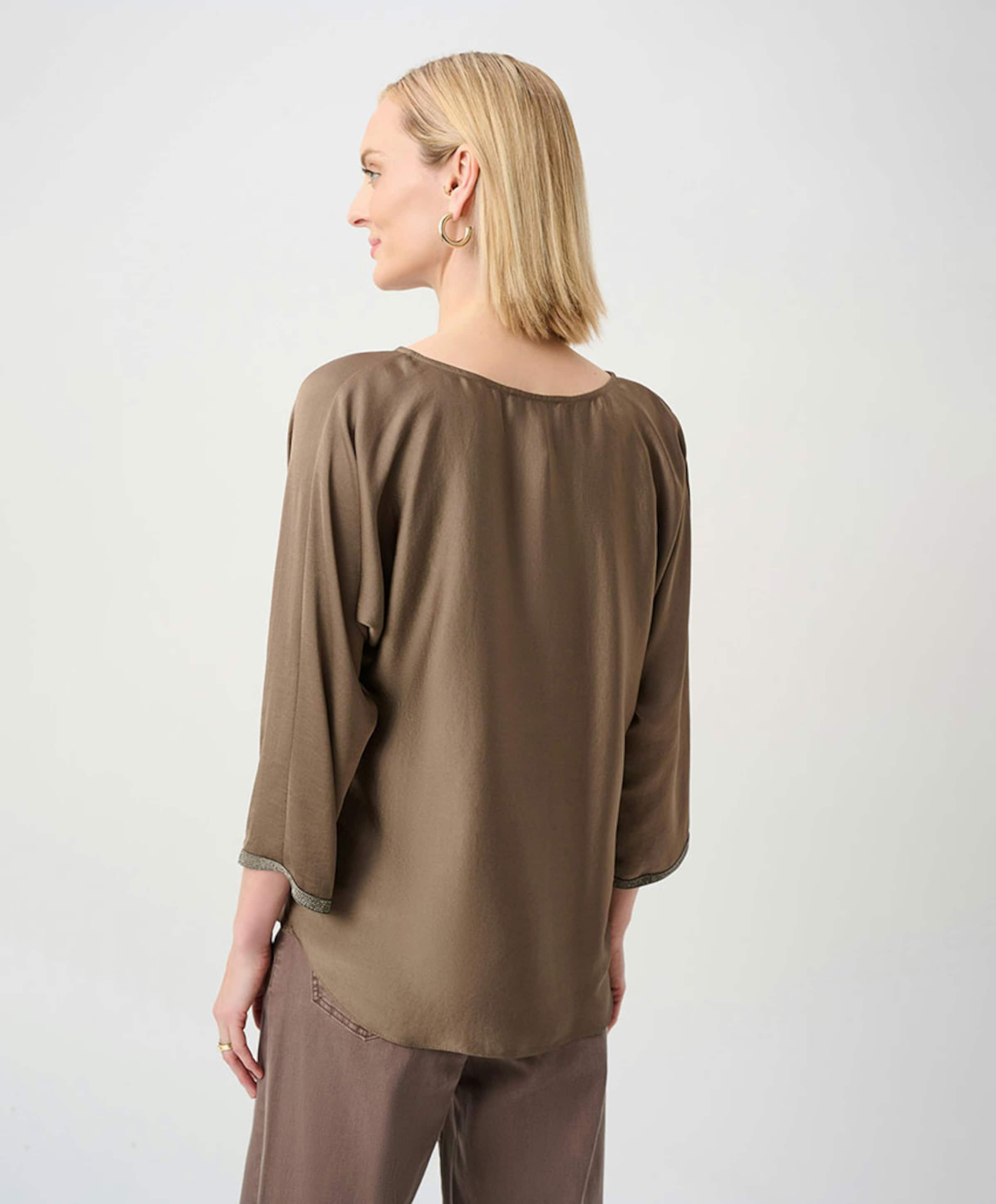 Joseph Ribkoff Dames blouse bruin