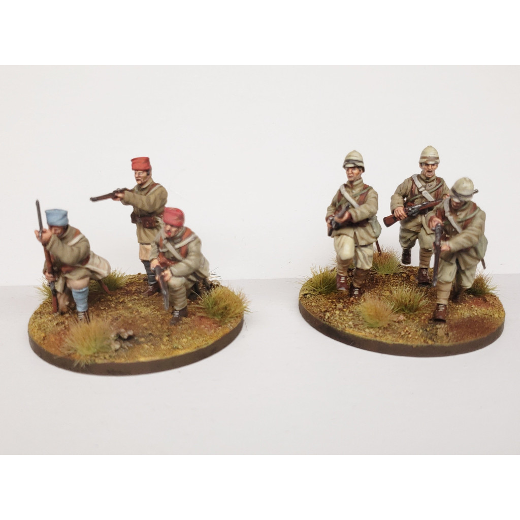 Infanterie française en vareuse