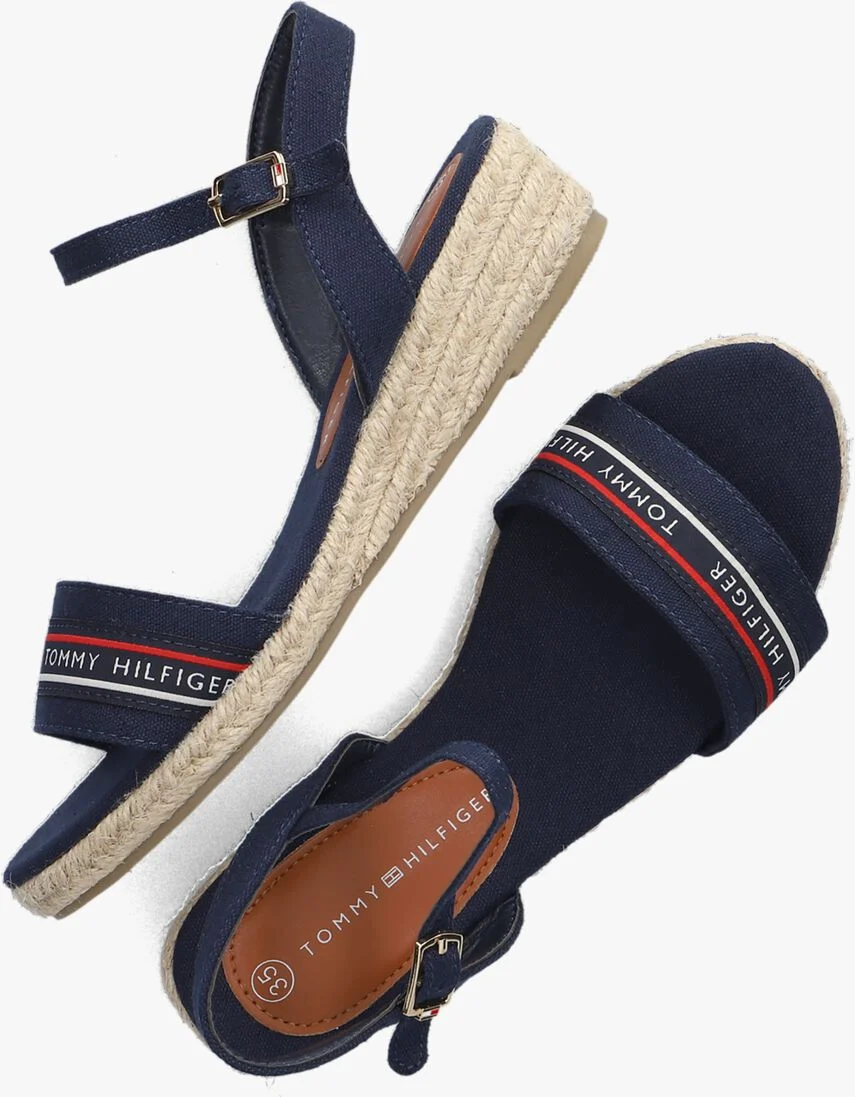 TOMMY HILFIGER blauwe tommy hilfiger sandalen 32777