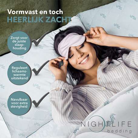 Hoofdkussen - Natural Aloë Vera