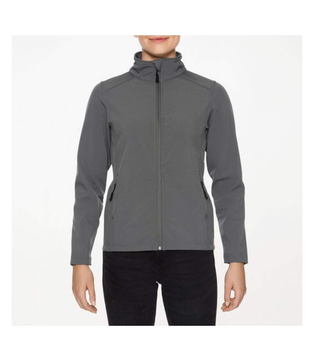 Gildan - Veste softshell HAMMER - Femme (Gris) - UTPC3904