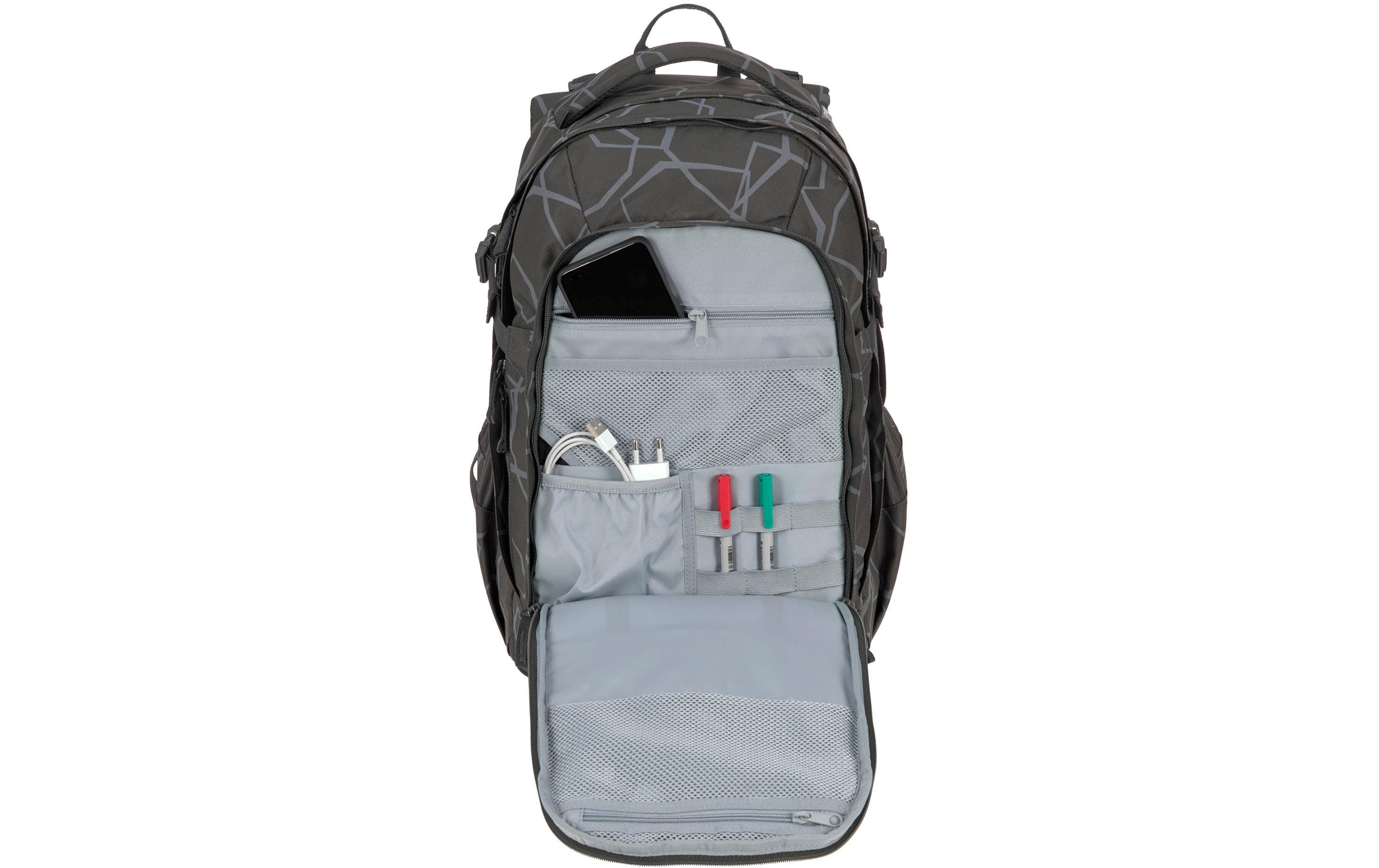 Rucksack Bold Edges Grey 30 l<br>Schul- und Freizeitrucksack
