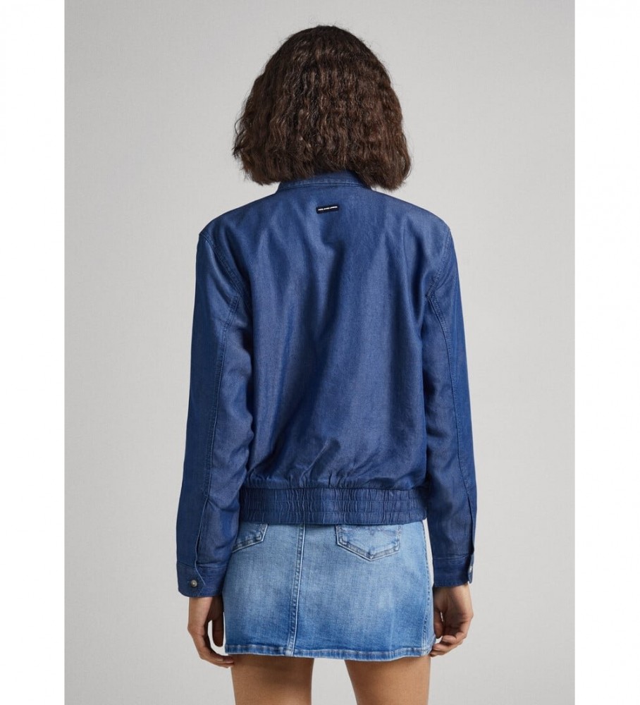 Jaqueta Bomber Pepe Jeans Marilou Azul