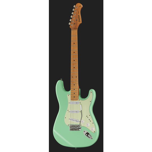 Harley Benton ST-62CC MN Seafoam Gree Bundle