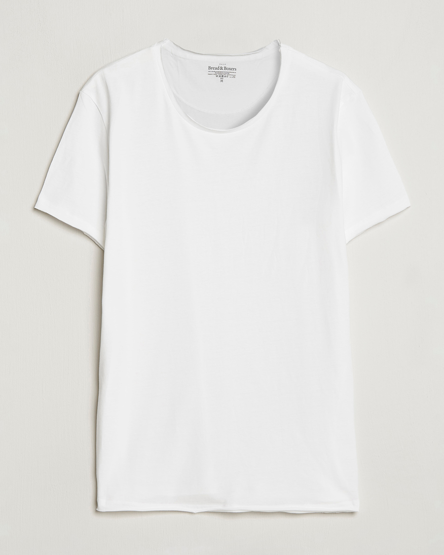 Bread & Boxers Crew Neck Relaxed White