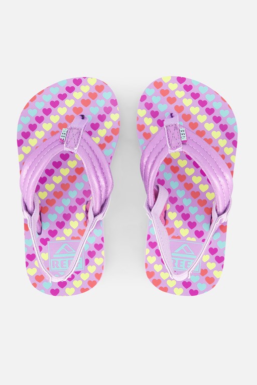 REEF Little Ahi Slippers paars Synthetisch