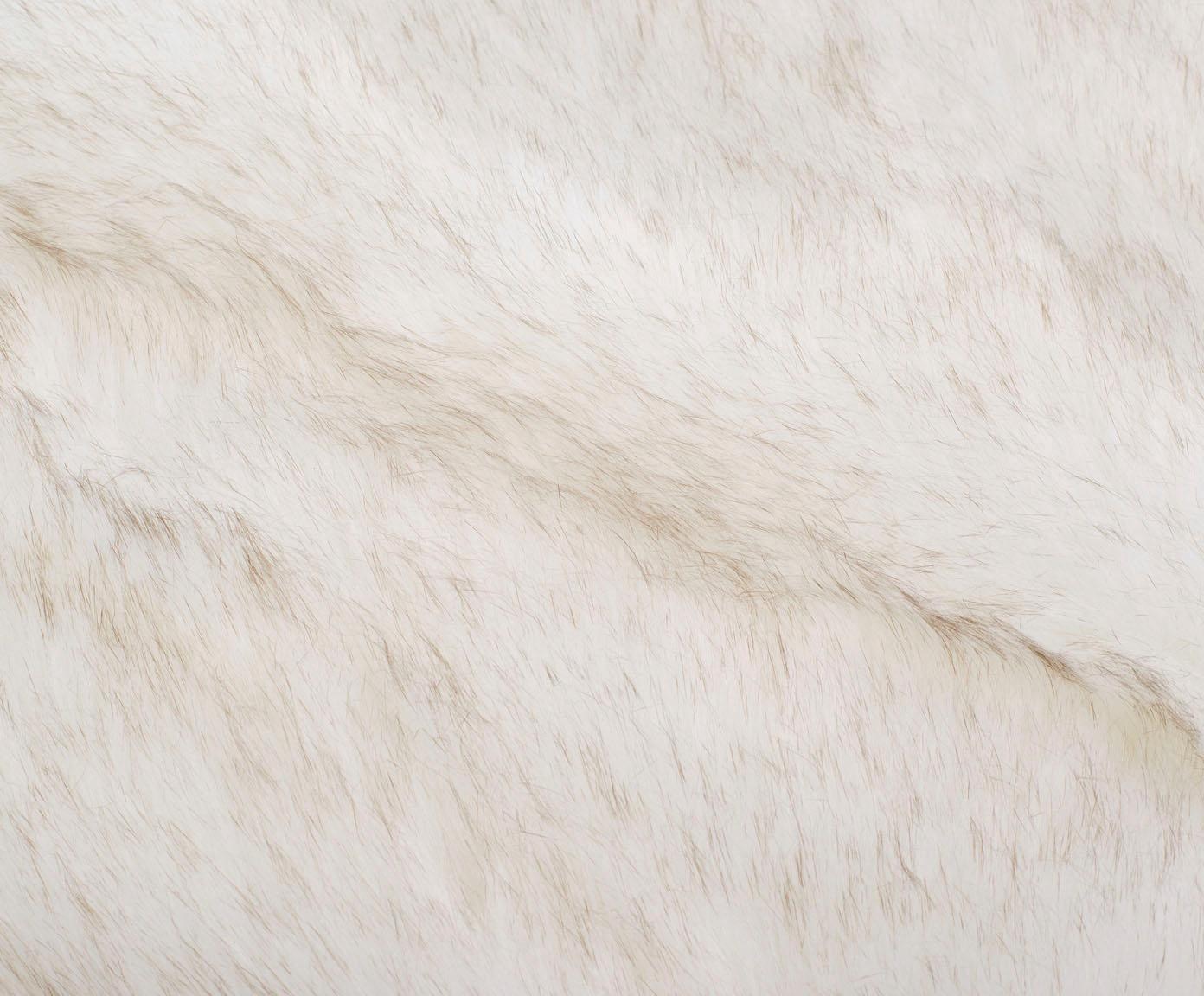 Gözze Wohndecke »Schneefuchs« mit Kunstfell, Kuscheldecke