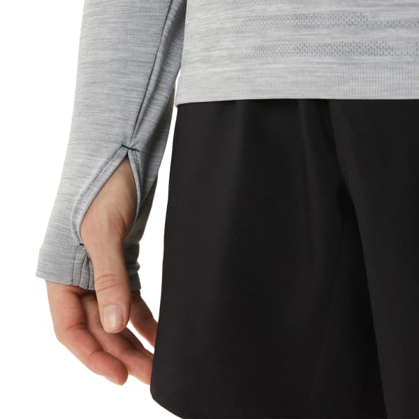 T-shirt running ASICS SEAMLESS LS TOP W CARRIER GREY/GLACIER GREY