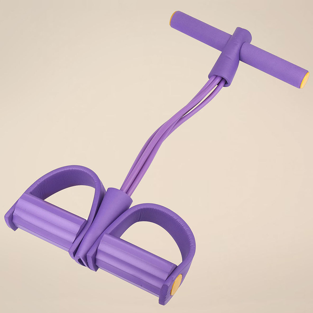 Onamaste Elastique de Musculation avec pédale violet