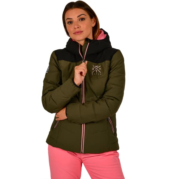 Veste de ski WATTS AMBRE W KAKI