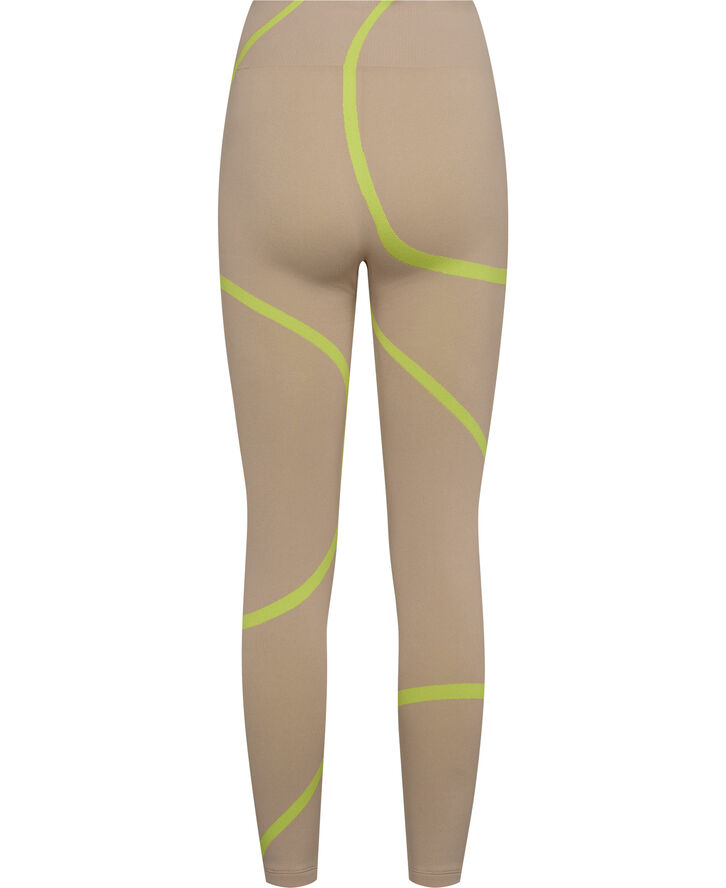 Moonchild Yoga Wear Loud Logo Legging Silver moon / cyb