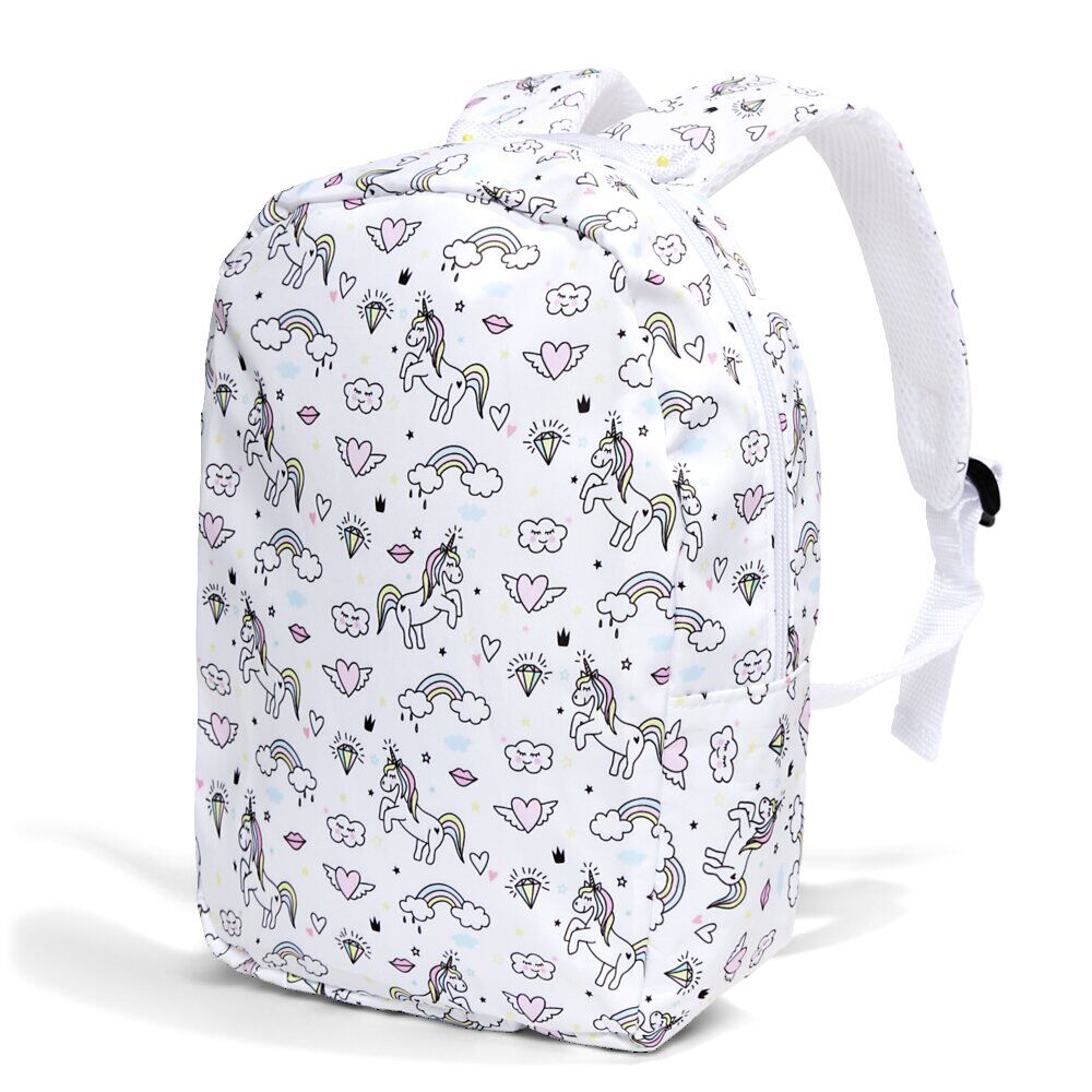 Sac à dos enfant animal H26cm - 2 modèles licorne ou dinosaure