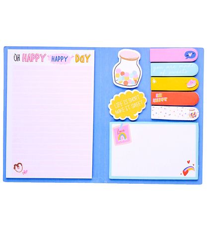Ooly Sticky Notes Book - Randnotizen - Happy Day